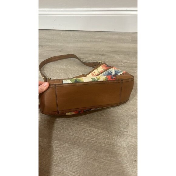 Etienne Aigner Vintage Floral Shoulder Bag Purse - Picture 6 of 6